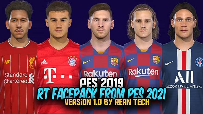 New Facepack From Pes 2021 Pes 2019