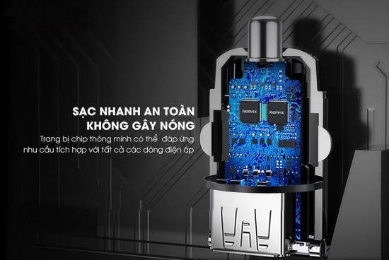 Củ sạc ô tô chân Type-C 18W Remax RCC-228