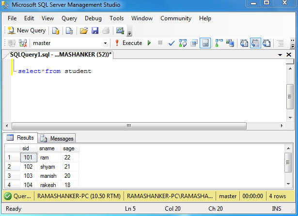 How to copy data from one table to another table in SQL SERVER | MY.NET ...