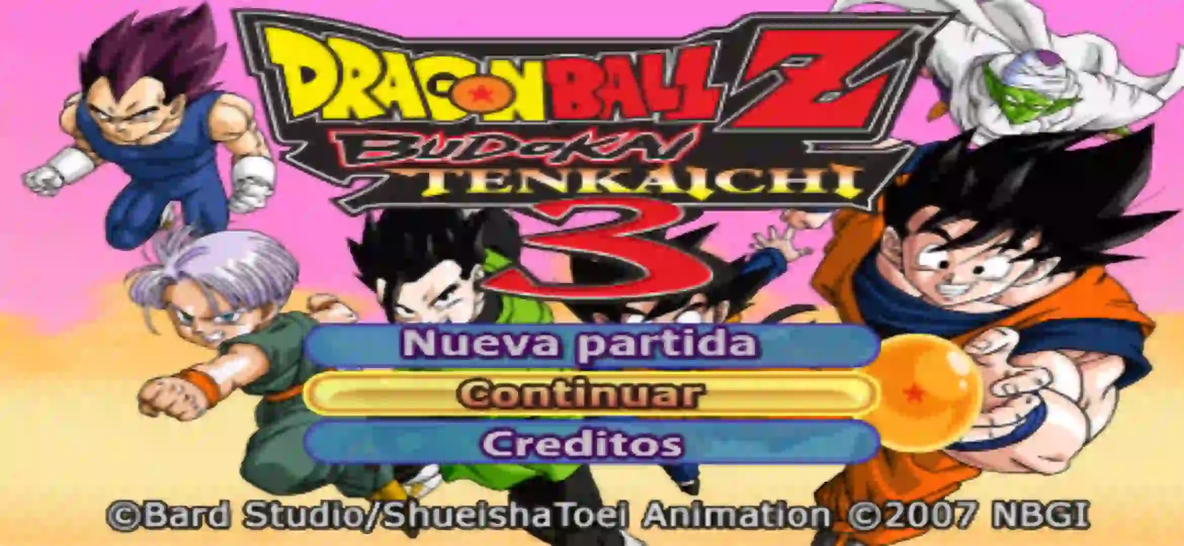 Dragon Ball Z Budokai Tenkaichi 3 Latino PSP - EOG