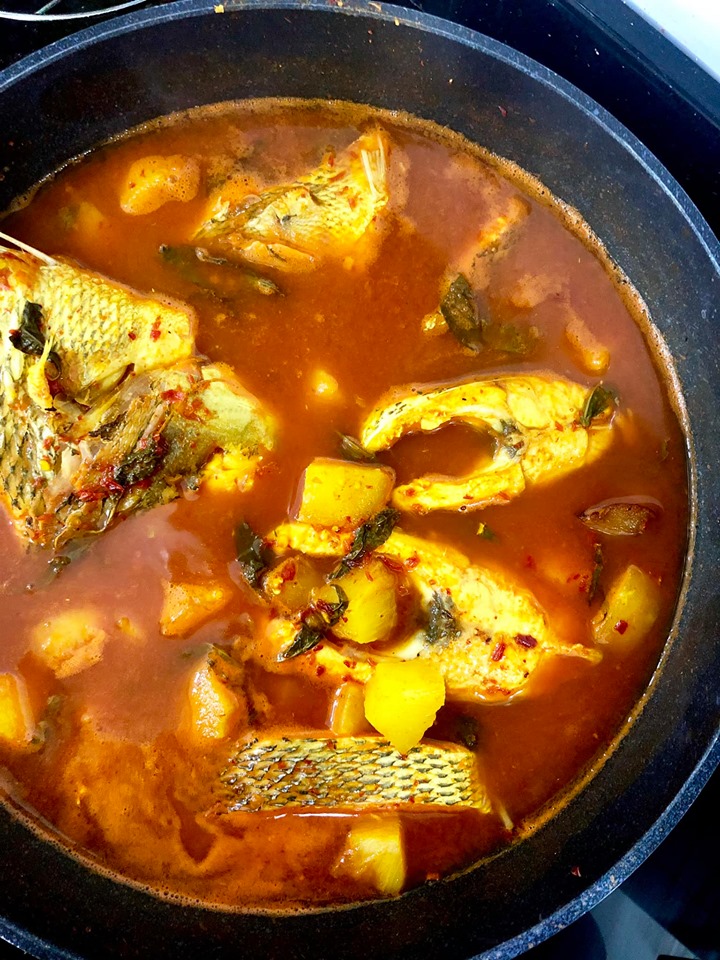 Resepi Asam Rebus Nenas Ikan Kaci Yang Paling Senang Dan