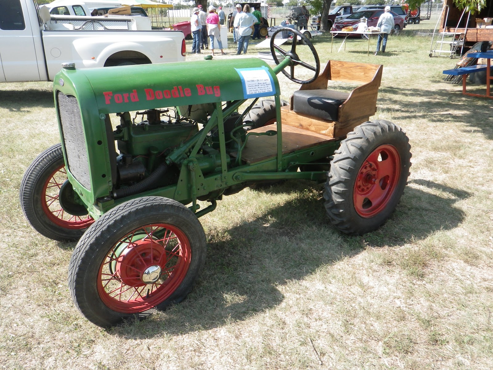 As the donutt turns.... What did the farmer say when he lost his tractor?