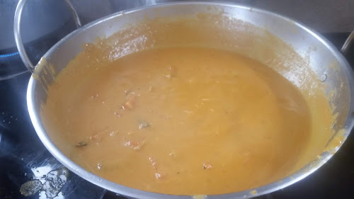 Tomato Sambar,Tiffin Sambar, sambar without dal