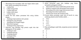  sebagai wadah propesi dipandang patut untuk memfasilitasi terselenggaranya suatu UAS PJOK Soal UAS PJOK Kelas X Jenjang SMA