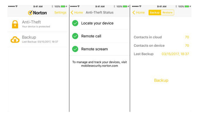 Aplikasi Pemblokir Panggilan Terbaik untuk iPhone - Norton Mobile Security Aplikasi Pemblokir Panggilan Terbaik untuk iPhone - Norton Mobile Security