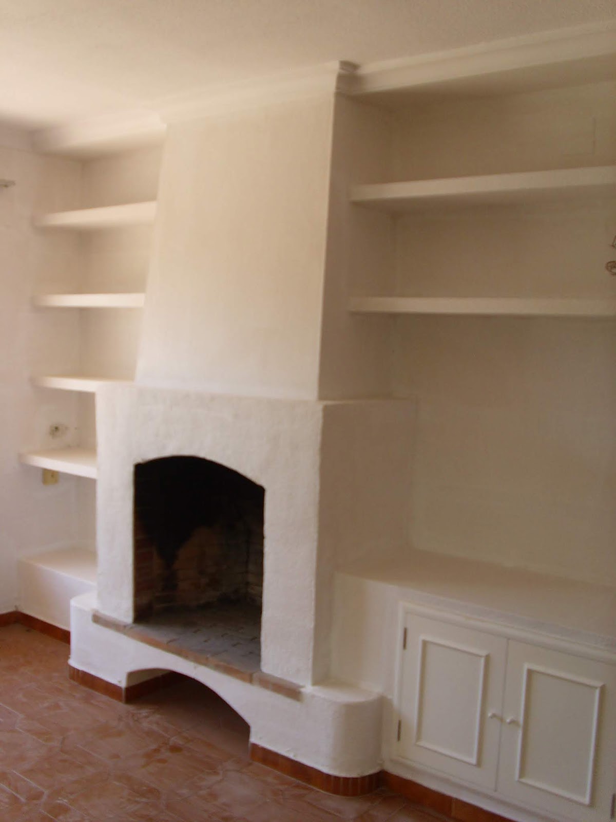 Construcción tradicional geométrica: COMO CONSTRUIR UNA CHIMENEA DE