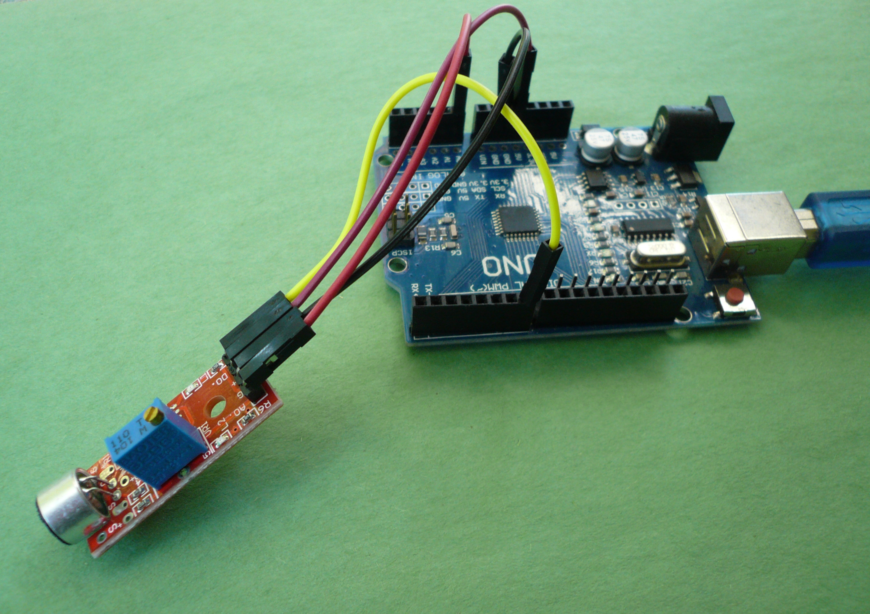 Électronique en amateur: Capteur de son KY-038 et Arduino