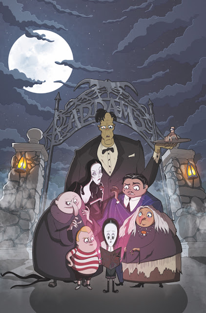 the addams family idw