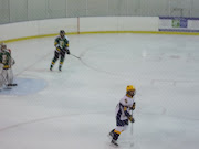 We also spent a funfilled weekend at the hockey rink this past weekend.