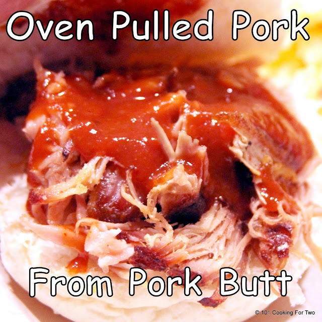 Oven Pulled Pork from Pork Butt from 101 Cooking For Two
