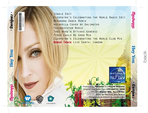 Madonna FanMade Covers Hey You Remixes