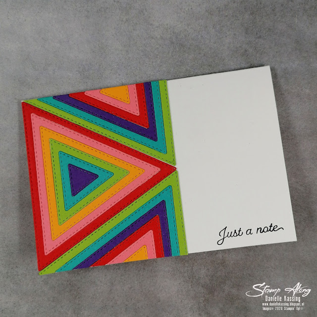 Stampin' Up! Stitched Triangle Dies
