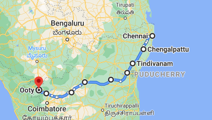 Coimbatore To Ooty Map Ferrnhills Royal Palace - A Colonial Legacy Of Ooty, India