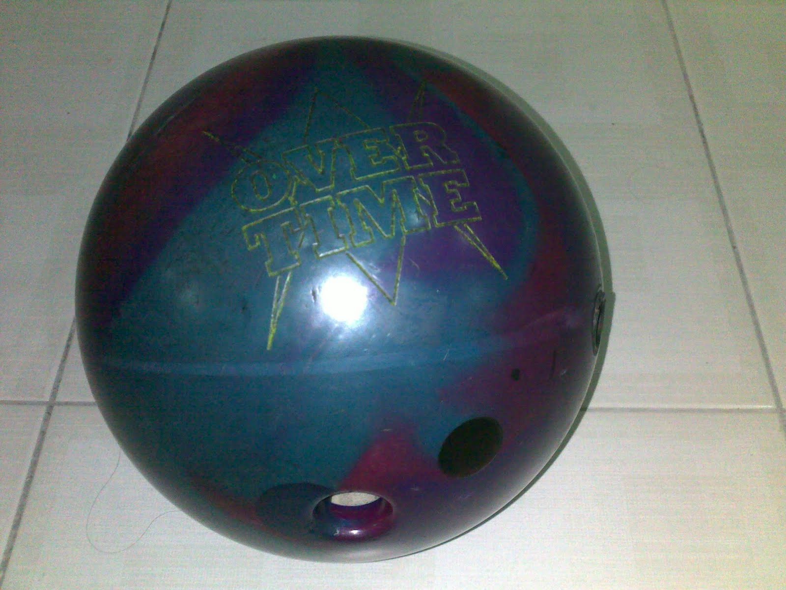 KEDAI BOWLING ONLINE Reactive Bowling Ball Ebonite Overtime