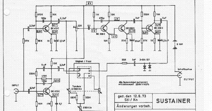 Dirtbox Layouts: Schaller Fuzz Sustain
