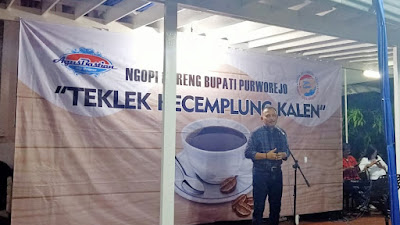 Bangun Purworejo Tanpa Hoax, Bupati Purworejo Undang Pegiat Medsos Ngopi Bareng