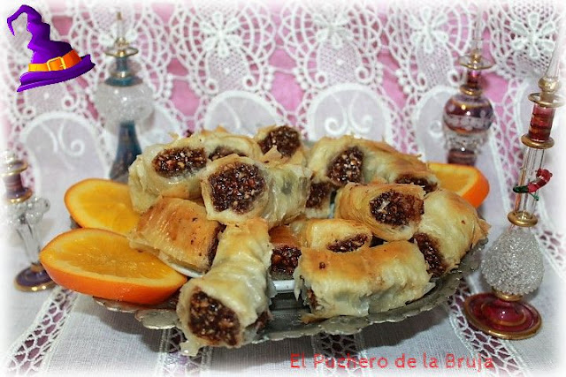 Baklava De Frutos Secos, Chocolate Y Naranja