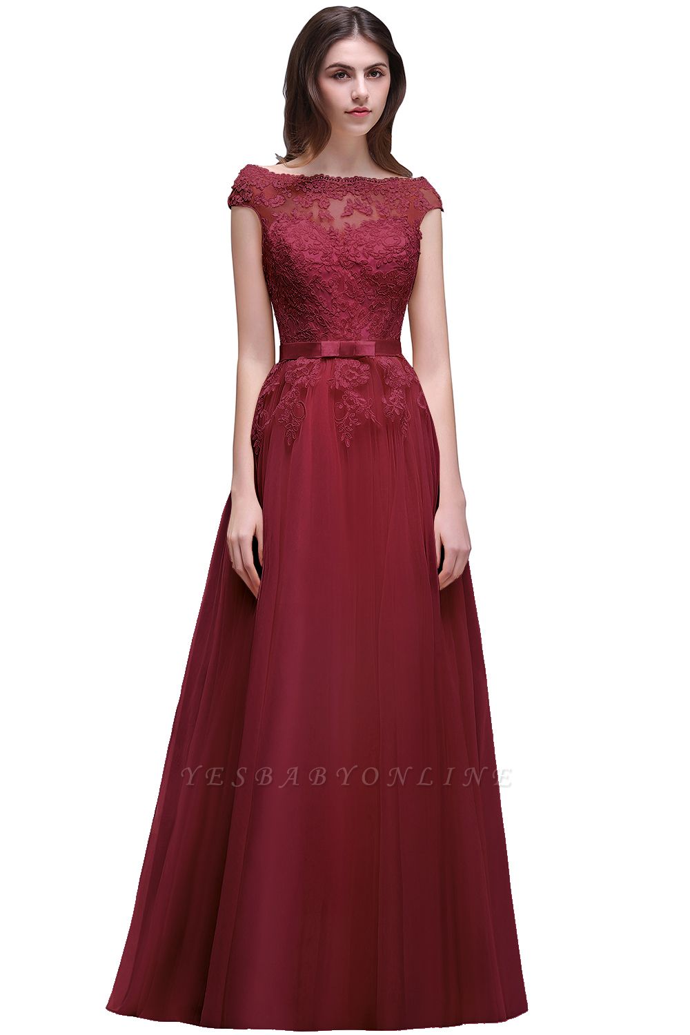 Karminisanje Burgundy prom dresses