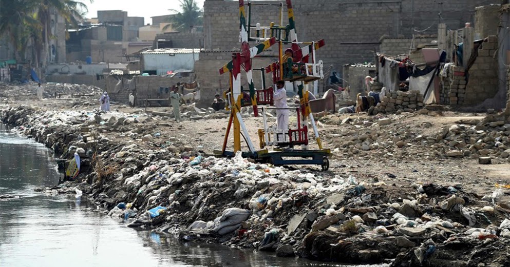 Karachi aka City of Lights Drowned in Tons of Solid Waste