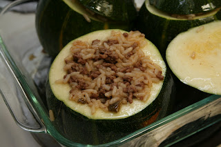 stuffed zucchini with rice | The Not so Modern Housewife