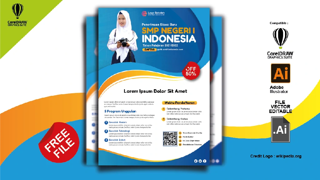 Free File Brosur Download Brosur Penerimaan Siswa Baru