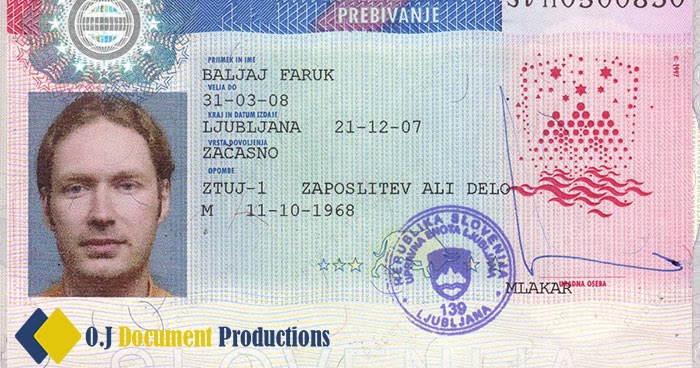 residence permit travel