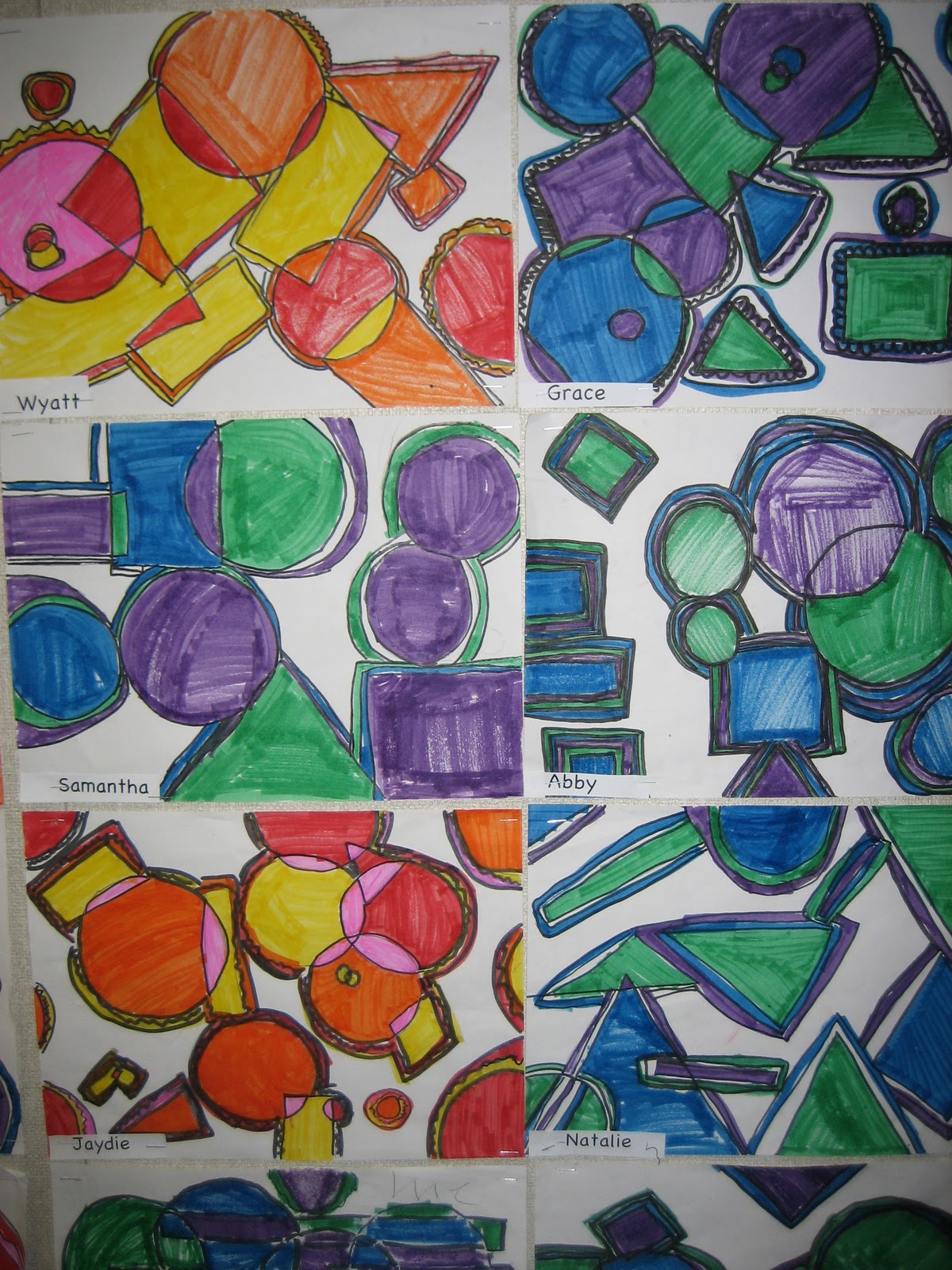 Art at Tatanka: 3rd Grade Art Projects