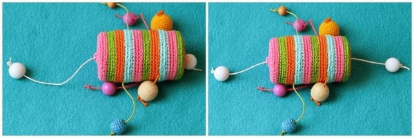 Матрёшкин блог: Бочонок-перетягивалка и дракоша