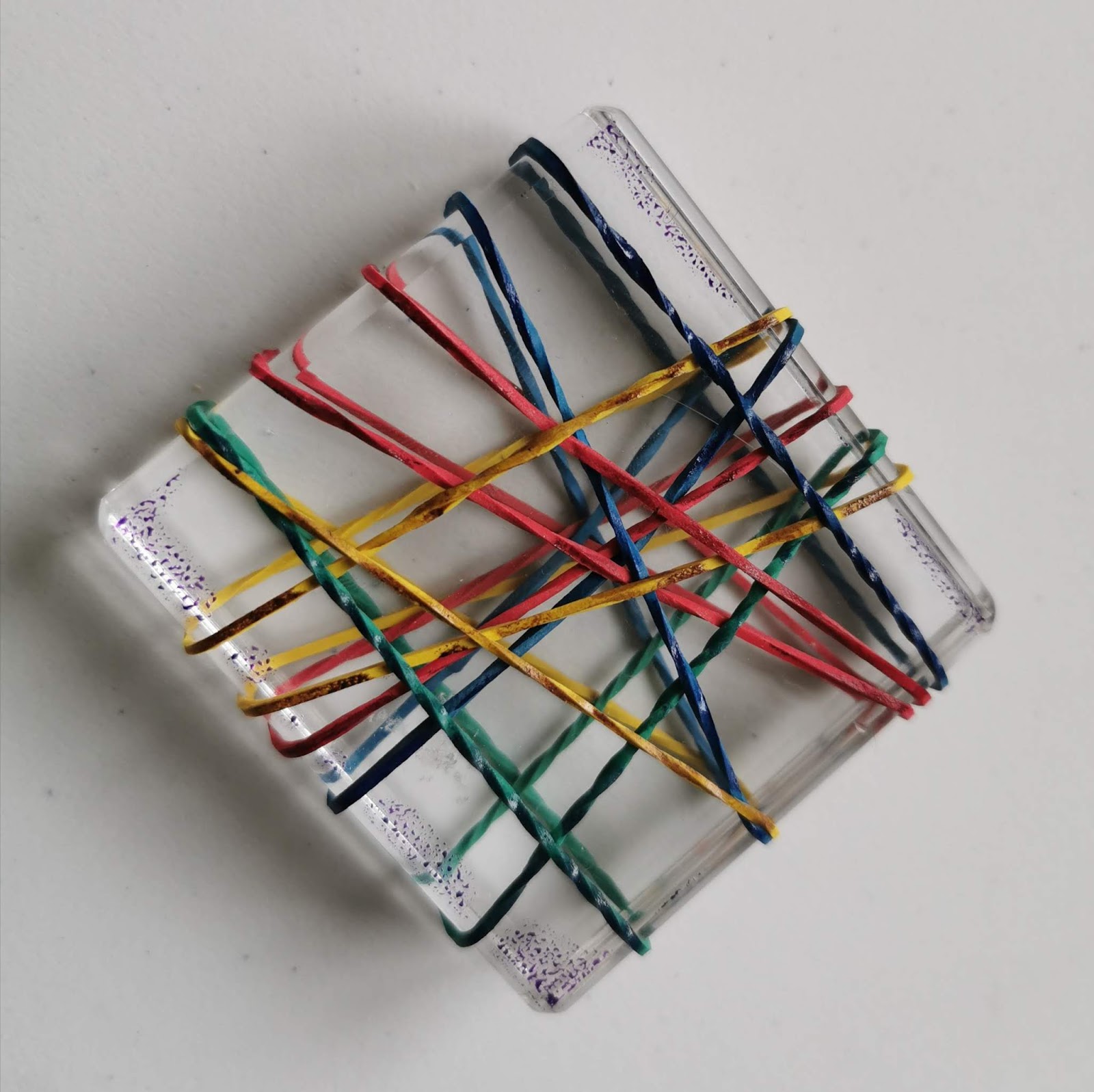 Using the Rubber Band Technique to Create an Unusual Card