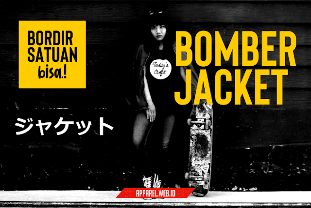 Custom Bomber Bordir Satuan - Konveksi Jacket Jogja