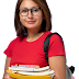 Indian College Girl Student with Books Transparent Image