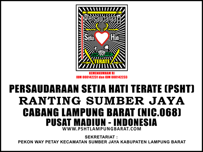 PSHT Ranting Sumber Jaya Cabang Lampung Barat