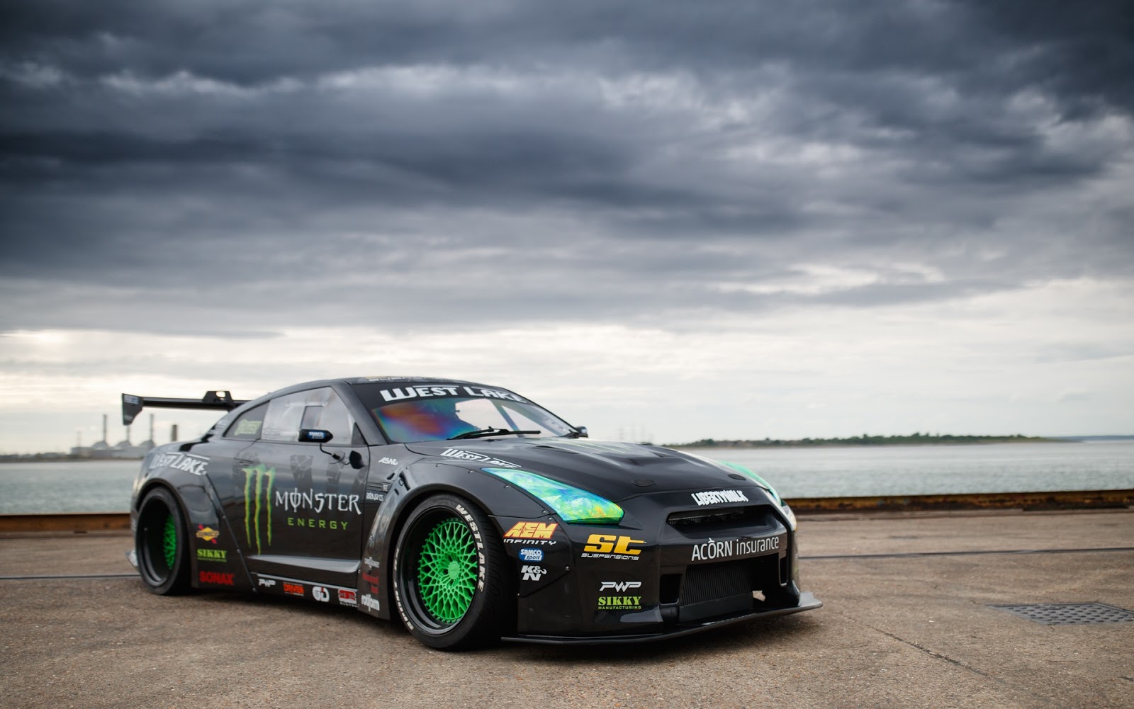 GTR r35 дрифт