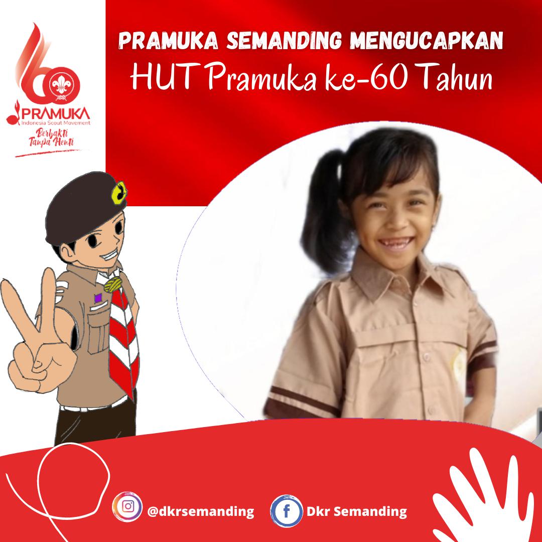 √ 60+ Download Link Twibbon HUT Pramuka Ke60 Tanggal 14 Agustus Tahun