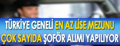 2017 Şoför İş İlanları sofor-alimlari
