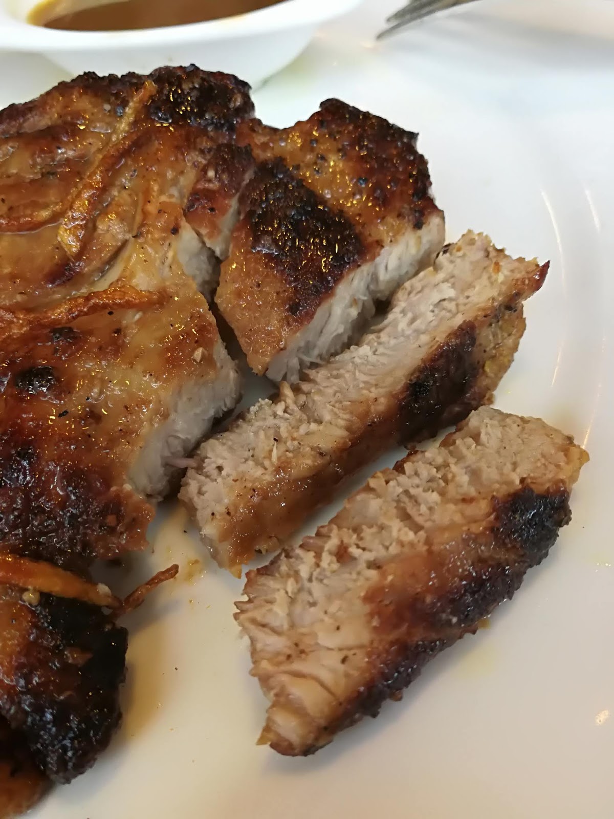 Grilled Pork Steak At 33 Blue Room Petaling Jaya Shirley My