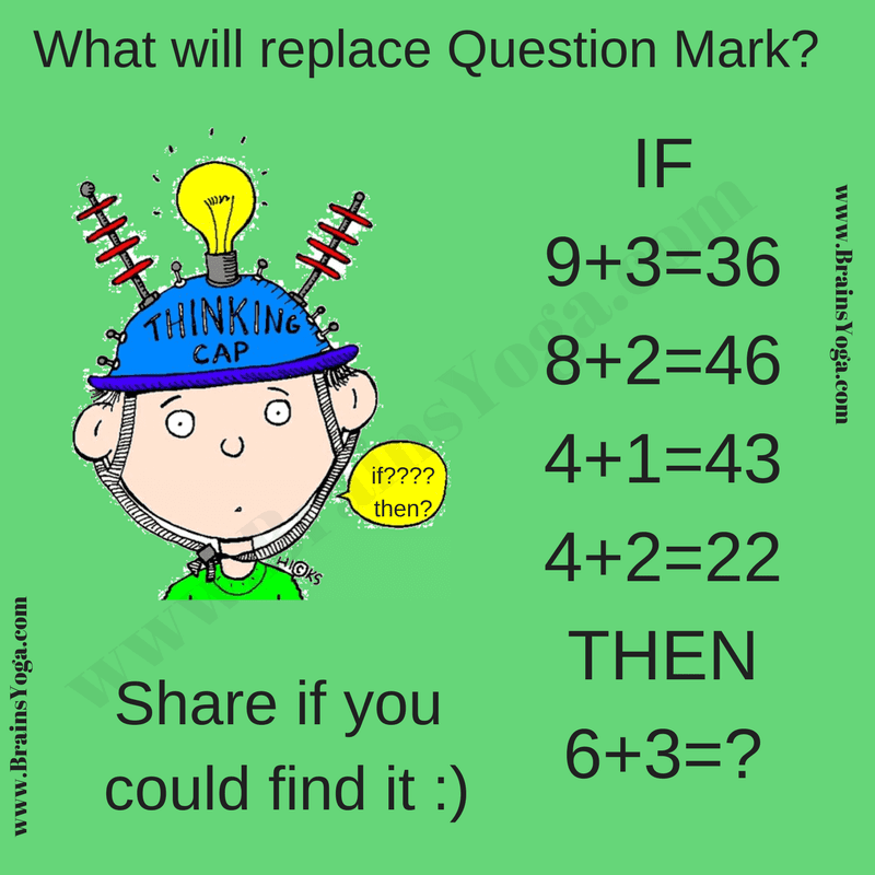 Logical Reasoning Brain Teaser With Answer