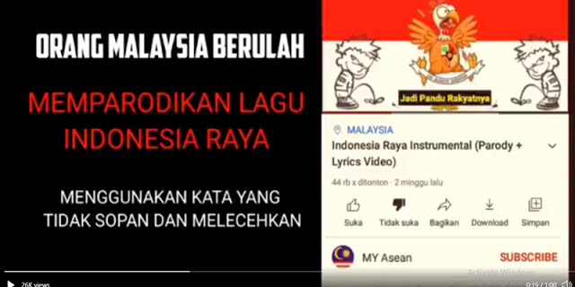 Gempar Lirik Lagu Indonesia Raya Dipelesetkan Dengan Kata-kata Kasar, Netizen Pun Bereaksi Gempar Lirik Lagu Indonesia Raya Dipelesetkan Dengan Kata-kata Kasar, Netizen Pun Bereaksi