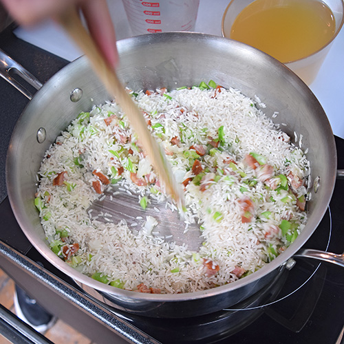 Dirty Rice Stuffed Bell Peppers