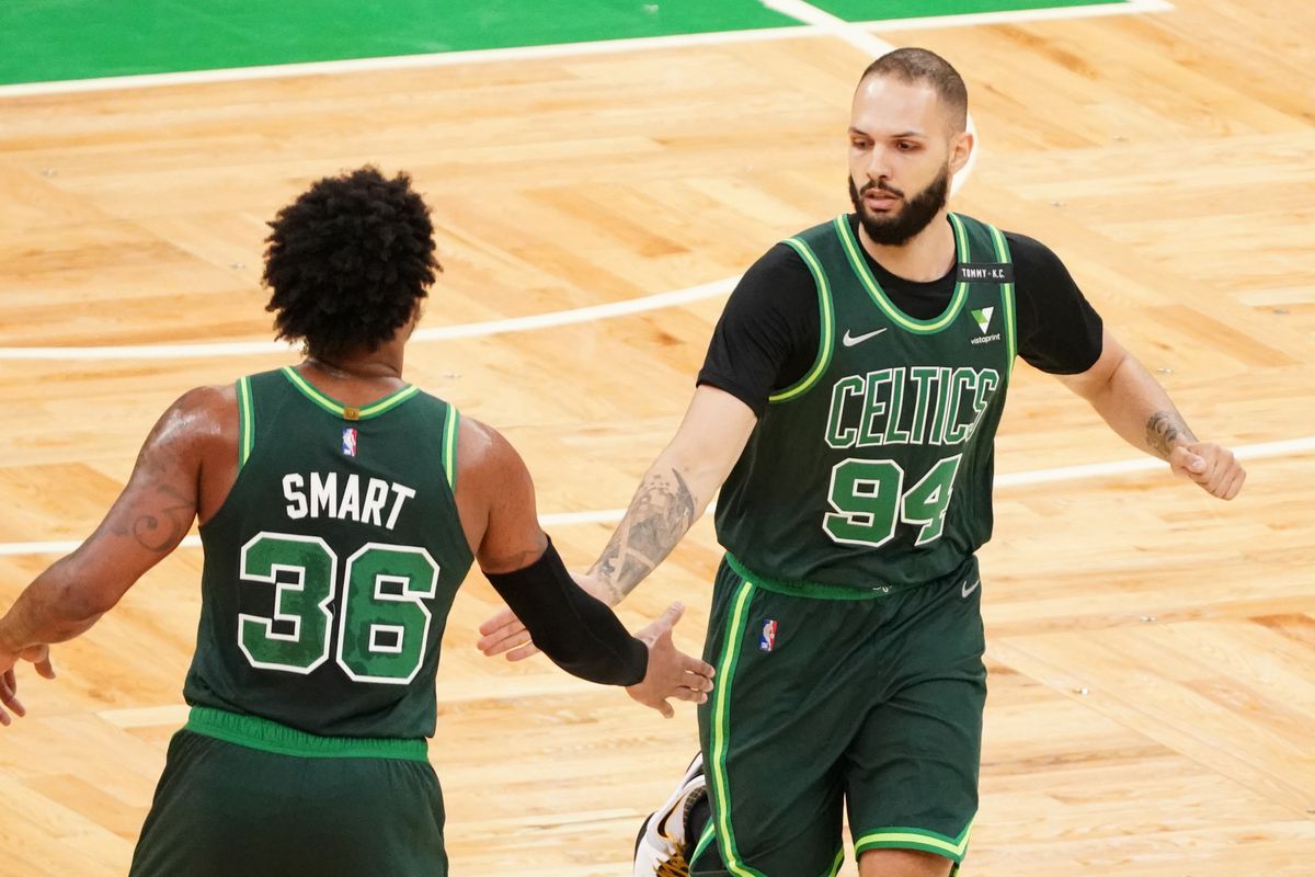 Evan Fournier gets off to some hot shooting after a rough debut for the Celtics