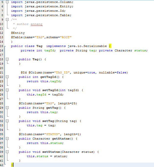Joseph Annang Sowah's Perspective: Programming - Java Object-Relational ...