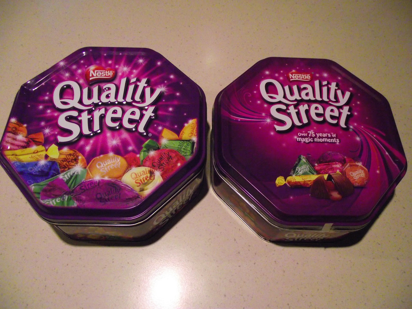 Nestle responds to 'shrinking Quality Street tin sizes' after