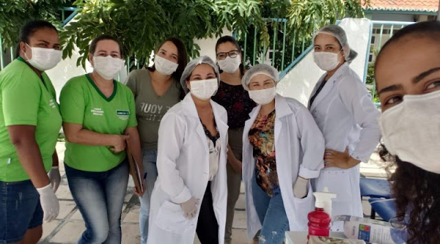 Jacobina: Professores participam voluntariamente de barreira sanitária no Junco