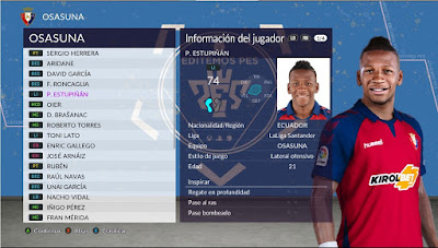 Pes 2021 Faces Pervis Estupinan By Dev Pesnewupdate Com Free Download Latest Pro Evolution Soccer Patch Updates