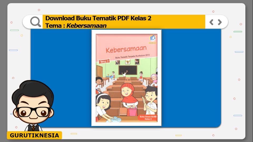 Download Buku Tematik Pdf Kelas 2 Tema 7 Kebersamaan