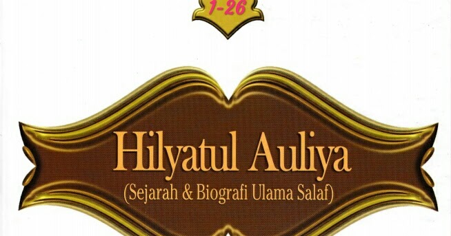 Kitab Hilyatul Auliya Pdf