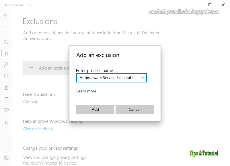 Antimalware Service Executable High Memory Cara Mengatasi