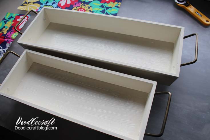 Mod Podge Crafts: Wood Stacking Trays from Hobby Lobby!