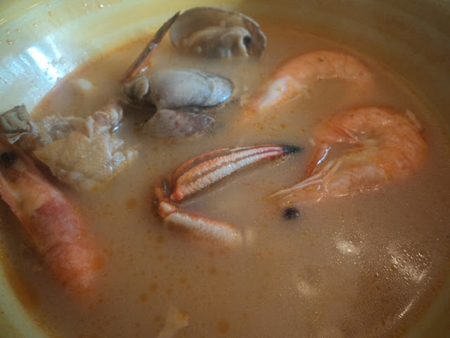 sopa de marisco alba hogar
