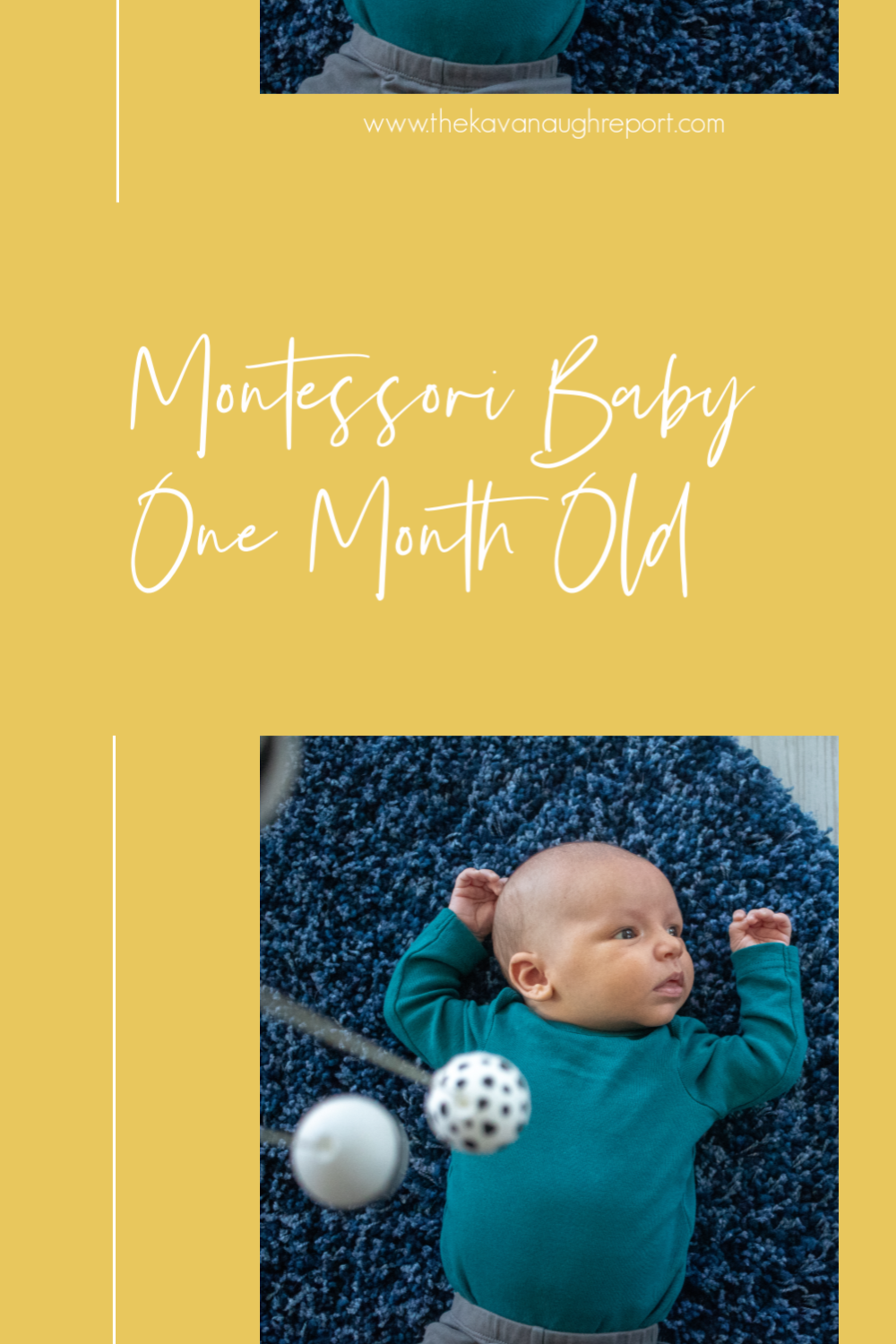 Montessori Babies at OneMonthOld